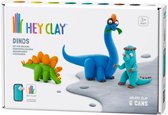 Hey Clay - Boetseerklei Dinos Pachycephalosaurus / Brachiosaurus / Stegosaurus