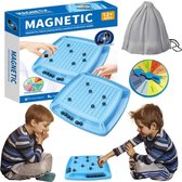 Magnetisch schaakspel, 30x stuks, magnetisch schaakspel, magnetisch spel voor kinderen, Tacticalchess Magnetisme versus schakenreizen, schaakspel, magnetische puzzel, draagbaar schaakbord, feest