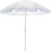 Parasol de plage tout moins cher blanc - 145 cm