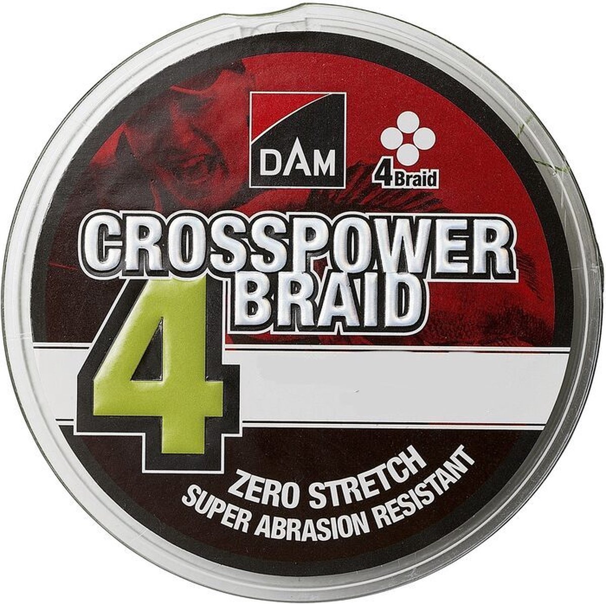 DAM- Crosspower 4-braid- 150M- 0.22MM - Green - 