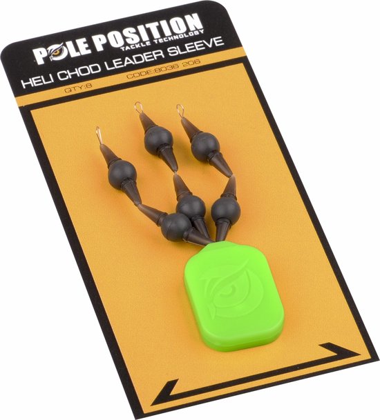 Heli-Chod Rubber & Beads Sleeve Pole Position van PB Products — afbeelding 2