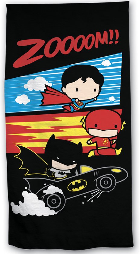 Batman Strandlaken Zoom! - 70 x 140 cm - Polyester