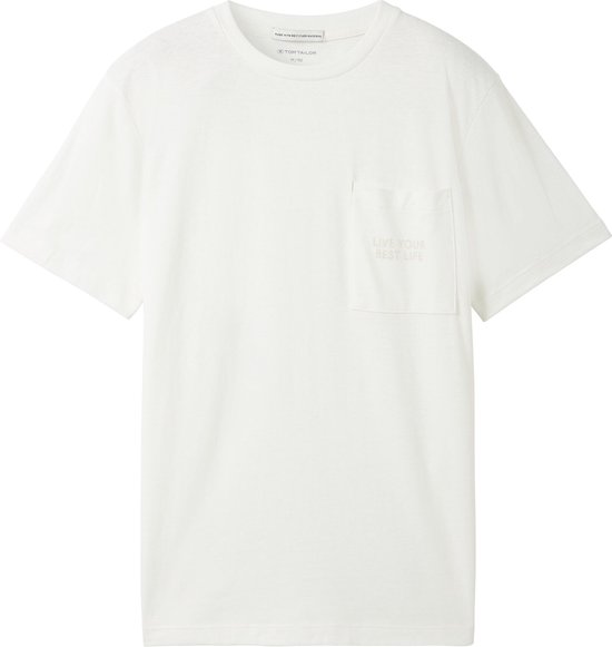 TOM TAILOR regular pocket t-shirt Jongens T-shirt - Maat 176