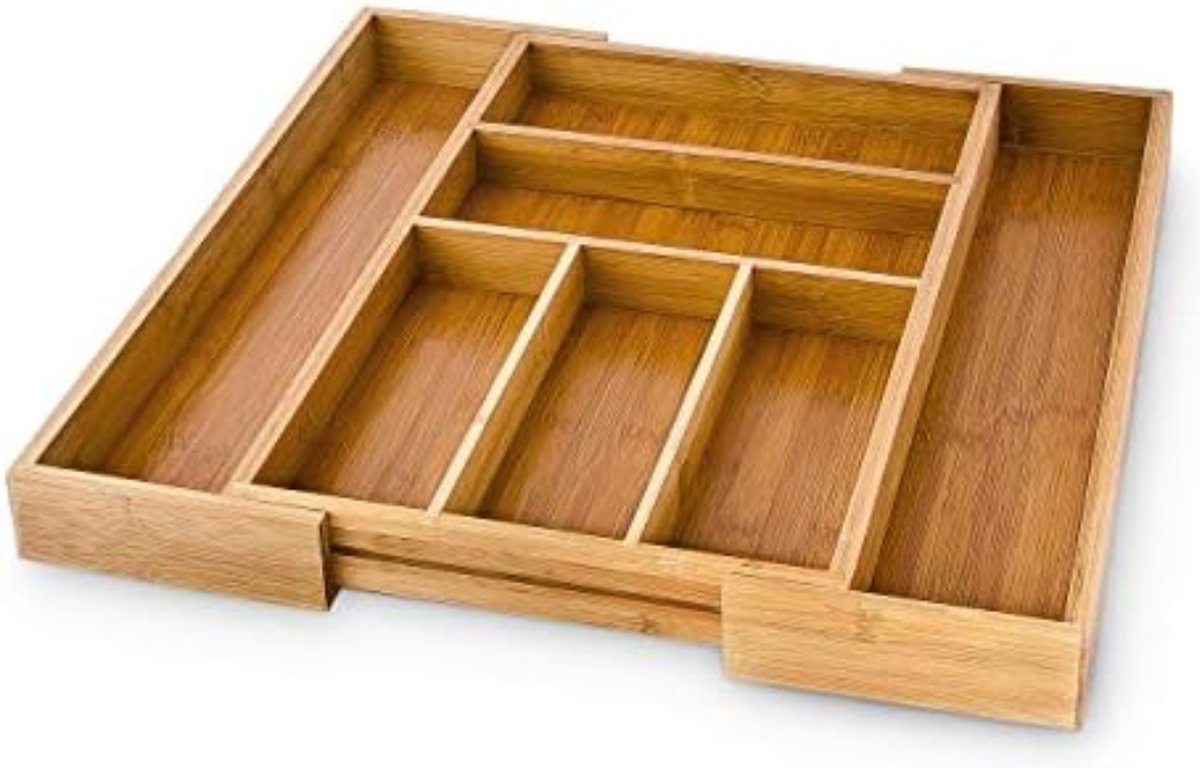 Lade organizer 5 x 48 x 46 cm 5 tot 7 vakken Natuur