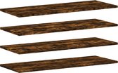 vidaXL-Wandschappen-4-st-80x30x1,5-cm-bewerkt-hout-gerookt-eikenkleur