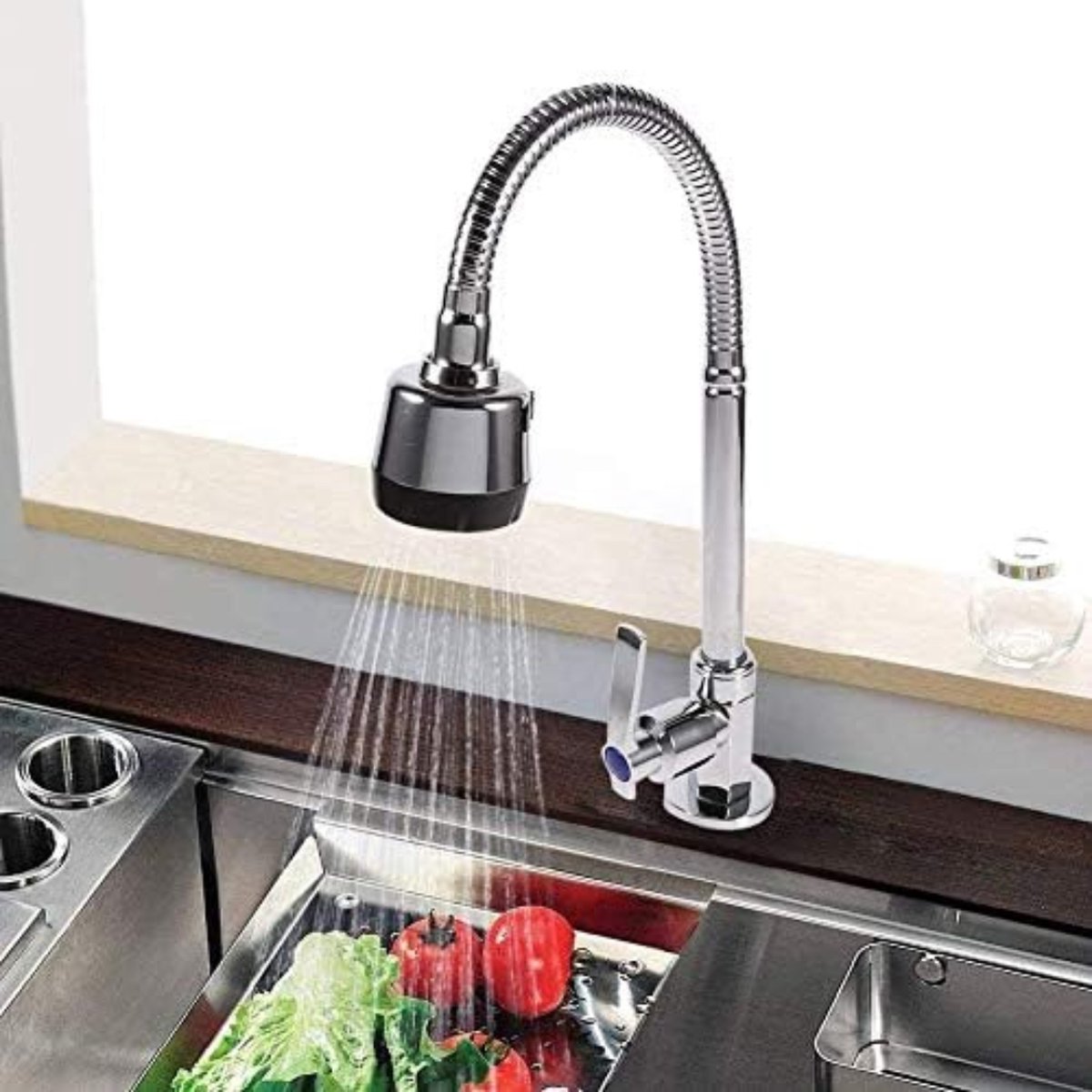 Keukenkraan Wandmontage Wandkraan Keuken Wandkraan Bovenuitloop Wandkraan Onderuitloop Muurkraan Keuken