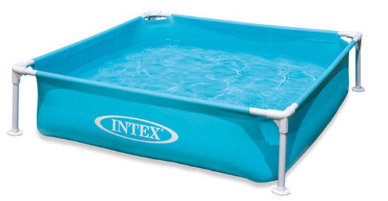 Intex Mini Frame Pool - Opzetzwembad - 122 x 122 x 30 cm - Intex