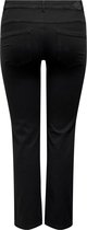 ONLY CARMAKOMA CARAUGUSTA HW ST DNM JEANS BLACK NOOS Dames Jeans - Maat 46 X L32