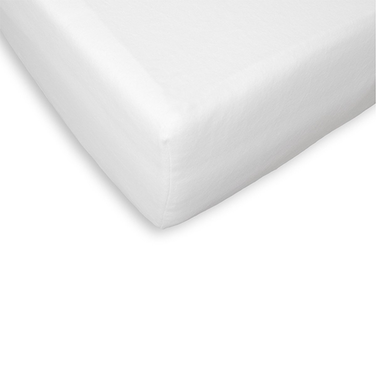 Briljant Baby Molton Hoeslaken - 70x140 - Junior - Wit - 100% Katoen