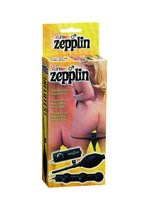 Seven Creations - Zepplin Black Inflatable Anal Wand - Buttplug - Zwart - Ø 30 mm