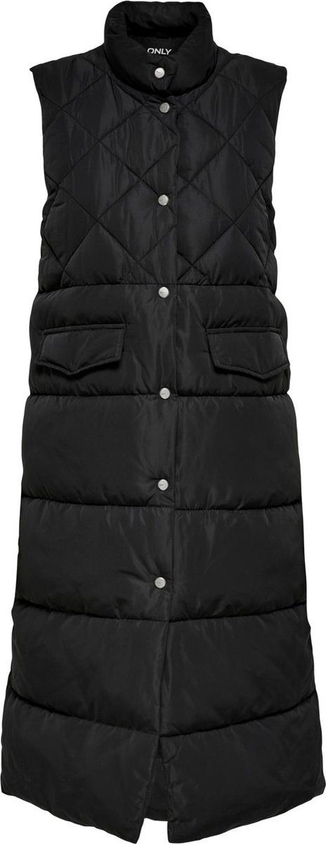 ONLY ONLSTACY QUILTED LONG WAISTCOAT OTW NOOS Dames Gilet - Maat S - ONLY