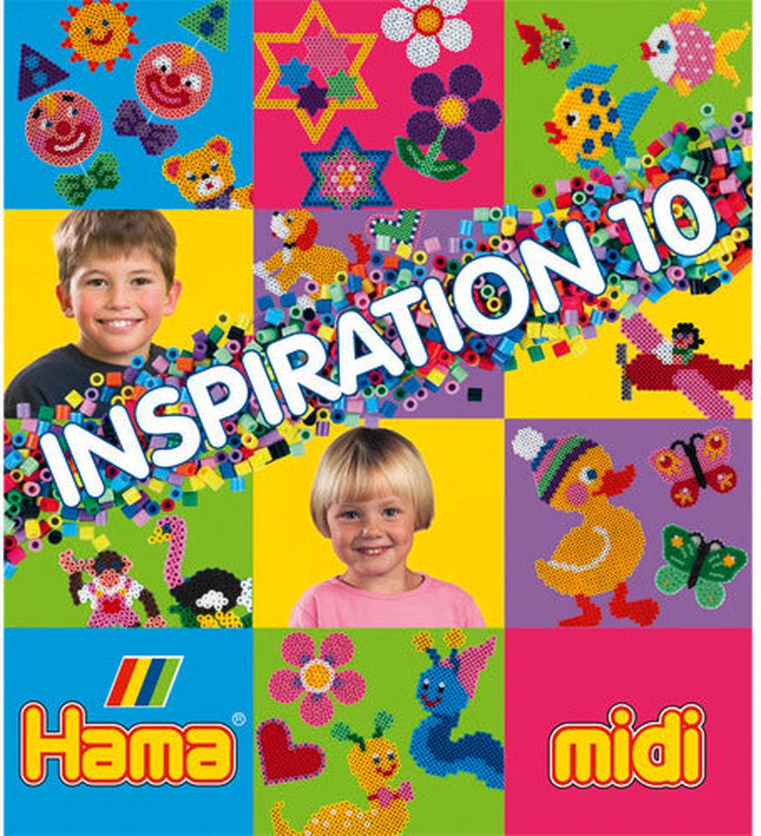 Hama Strijkkralen Voorbeeldenboekje 'Nummer 10' — afbeelding 16