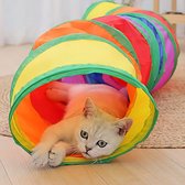 house toys, play tunnel for cats, puppies, rabbits, small animals 29.7 x 27.3 x 3.6 cm