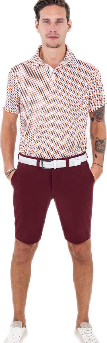 Func Factory mannen Korte Broek Connor bordeaux rood maat 32 van Func Factory — afbeelding 4
