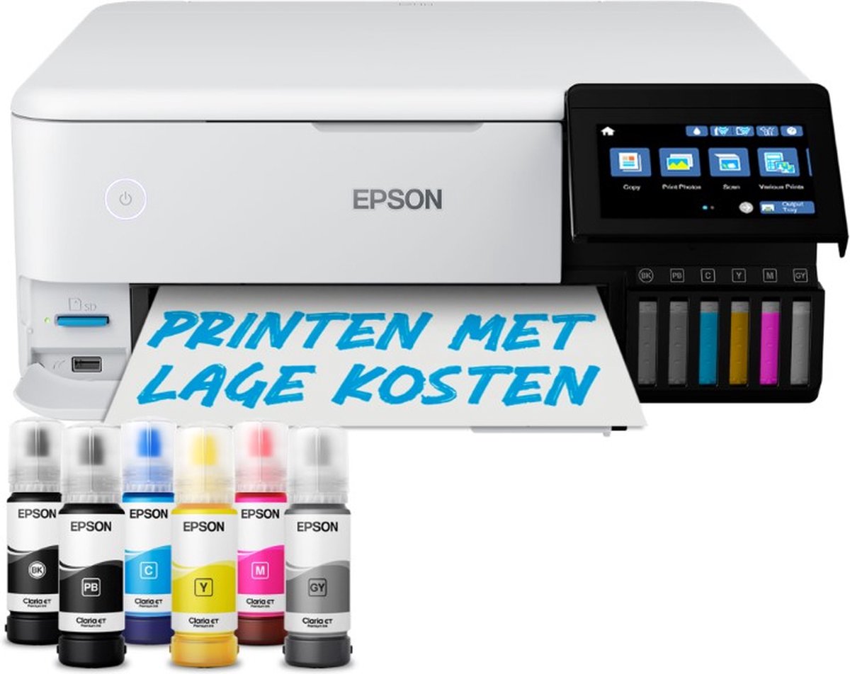 Epson EcoTank ET-8500 - All-in-One Printer - Inclusief tot 3 jaar inkt - Epson