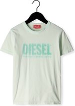 Diesel Tdiegore6 Polo's & T-shirts Jongens - Polo shirt - Groen - Maat 104