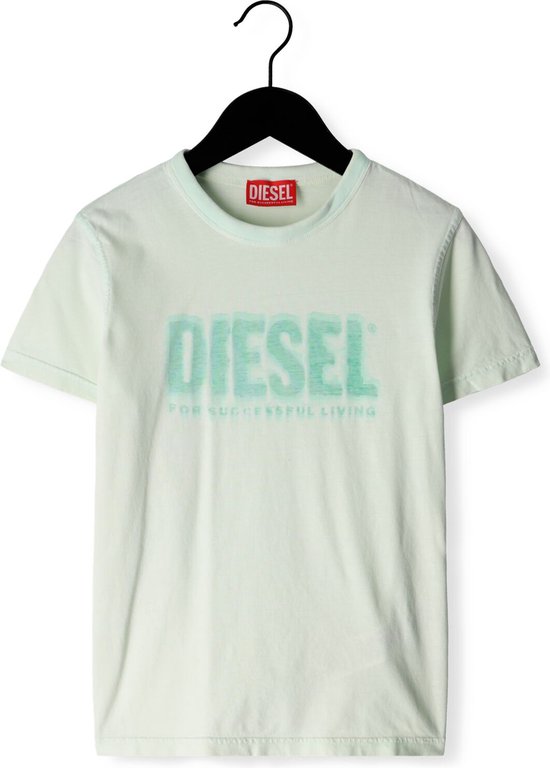 Diesel Tdiegore6 Polo's & T-shirts Jongens - Polo shirt - Groen - Maat 104