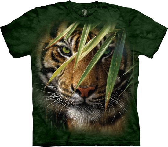 The Mountain T-shirt Emerald Forest T-shirt unisexe Taille L.