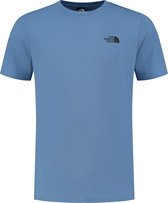 The North Face Simple Dome heren T-shirt blauw - Maat S