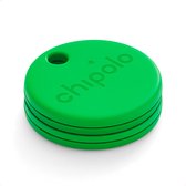 Chipolo One - Bluetooth GPS Tracker - Keyfinder Key Finder - 2-Pack - Vert
