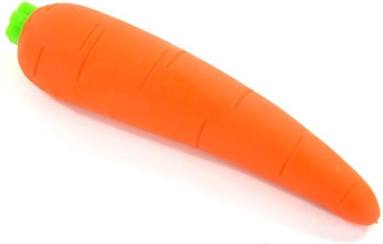 Squeez Wortel - Knijpbal Stressbal Fidget - Anti-Stress Speelgoed - Groente Wortel