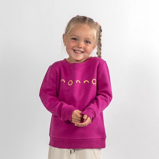 Monnq Kids Sweater Orchid Flower