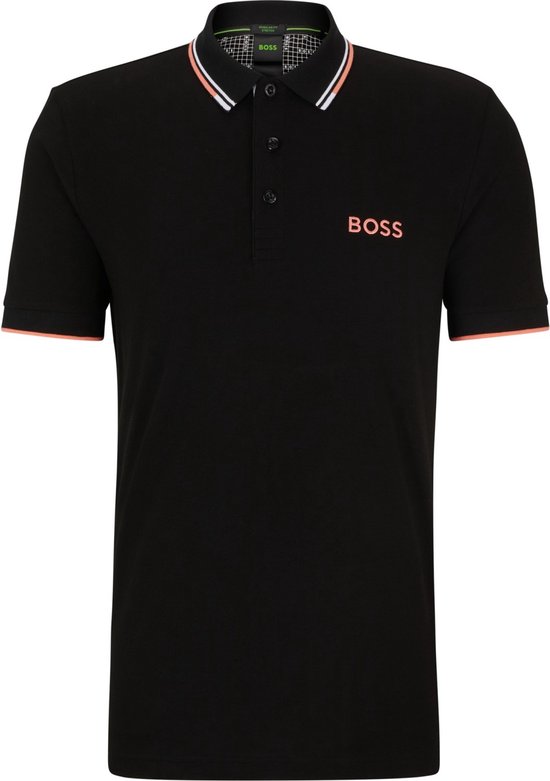 Hugo Boss poloshirt korte mouw zwart