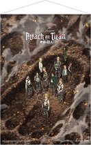 Attack on Titan - Following the Rumbling - Wall Scroll - 50 x 70 cm - Anime Poster