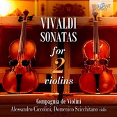 Campagnia De Violini & Alessandro Ciccolini - Vivaldi: Sonatas For 2 Violins (CD)