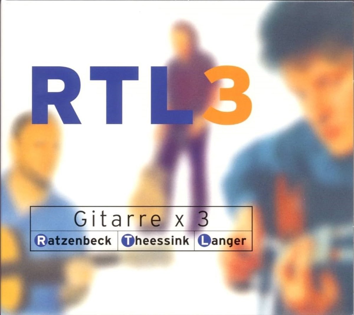 Ratzenbeck, Theessink, Langer (RTL3) - Gitarre X 3 (CD)