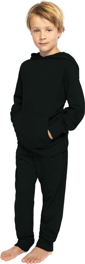 Jogging garçon, home costume garçon, survêtement garçon, couleur noir - Taille 146/152