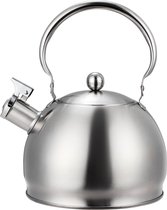 Bol.com Waterketel geschikt voor inductie- gas- keramisch glas en elektrische fornuizen roestvrij staal voor thee koffie pijpket... aanbieding