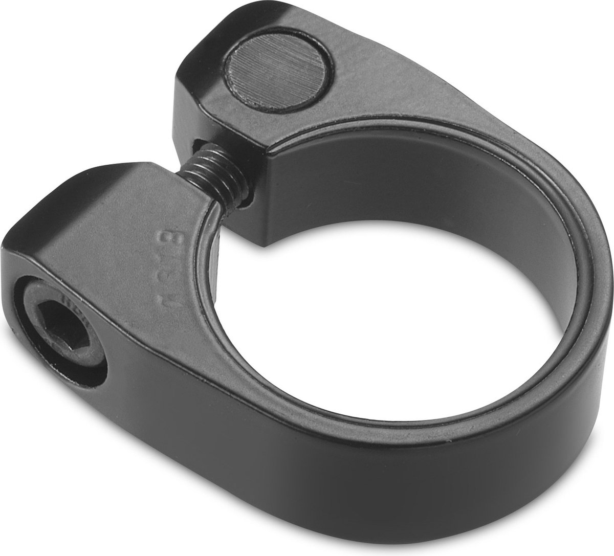 Zadelpenklem Ursus ø38.1 mm aluminium - zwart