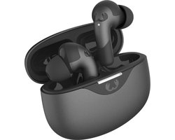 Fresh 'n Rebel Twins Ace – Draadloze Bluetooth Oordopjes met Active Noise Cancelling - IPX4 Waterdicht - 34 uur Speeltijd - Storm Grey