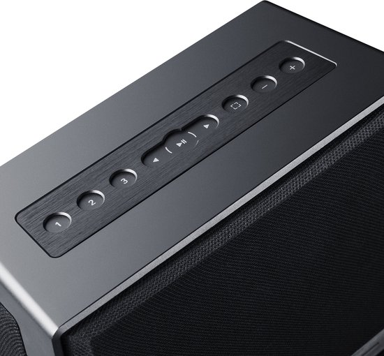 Teufel ONE S - Wifi - & bluetooth speaker - multiroom compatibel - zwart van Teufel — afbeelding 3