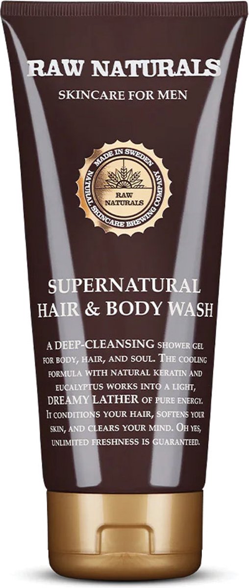 Raw Naturals - Supernatural Hair & Body Wash 200ml