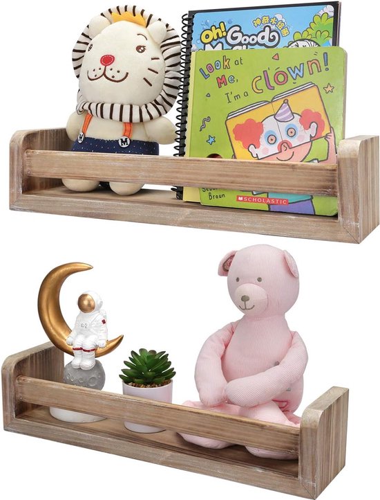 Houten wandrek voor de babykamer
