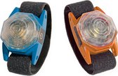 Duvoplus - Dierenkleding - Hond - Flashlight Octa Usb 4x2,8x1,6cm - Display Blauw/oranje - 1st