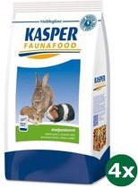 4x4 kg Kasper faunafood hobbyline konijnenkorrel