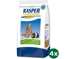 4x4 kg Kasper faunafood hobbyline konijnenkorrel