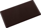 Antislip keukenmat, anti-vermoeidheidsmat, keukenloper, schuimvloermatten, PVC, afwasbaar, looptapijt, vloermat, bruin, 44 x 99 cm