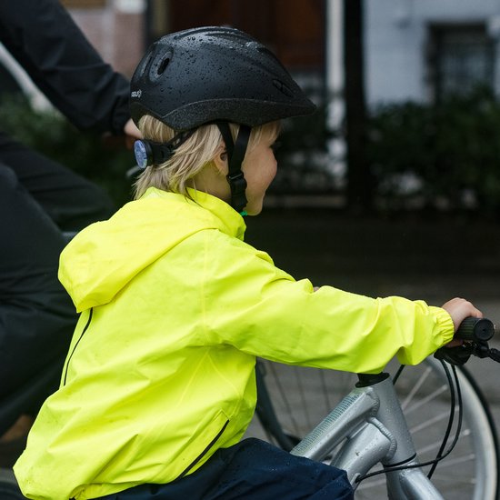AGU GO Kids Helm Kind - Geel - One Size 48-54 CM - Voldoet aan de EN1080 standaard van AG — afbeelding 5