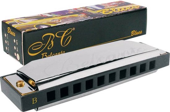 Belcanto Mondharmonica Diatonisch HRM-20-B