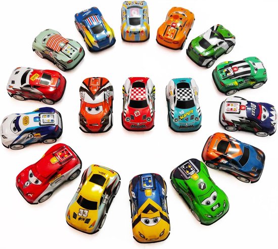 Coffret Petite Voiture Enfant,10 Petites Voitures Jouets avec Catapulte