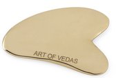 Art of Vedas - Kansa Gua Sha - Verjong & Verstevig je Huid met Ayurvedische Gezichts Massage - Natuurlijk & Handgemaakt