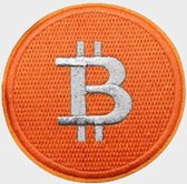 Bitcoin - Strijkpatch - Strijkapplicatie - Strijkembleem - Patch - Badge