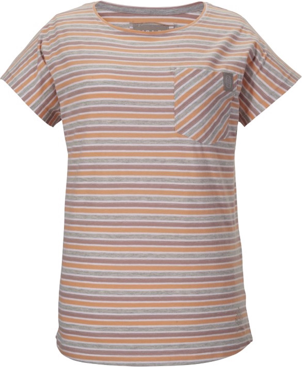 Giga by Killtec dames shirt shirt dames 41786 streep KM Oranje