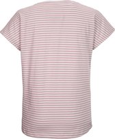 Chemise femme Giga by Killtec - chemise femme KM - 39351 - vieux rose / rayures blanches - taille 44