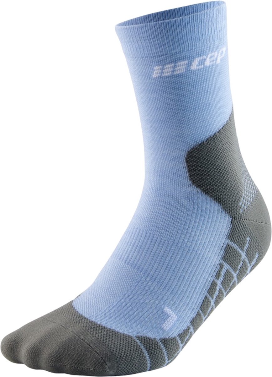 CEP Hiking Light Merino Mid-Cut Compressie Lichtblauw Dames 34-37