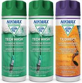 Nikwax "Voordeelpakket" - 2x Tech Wash 300ml & 1x Tx.Direct 300ml - 3-Pack